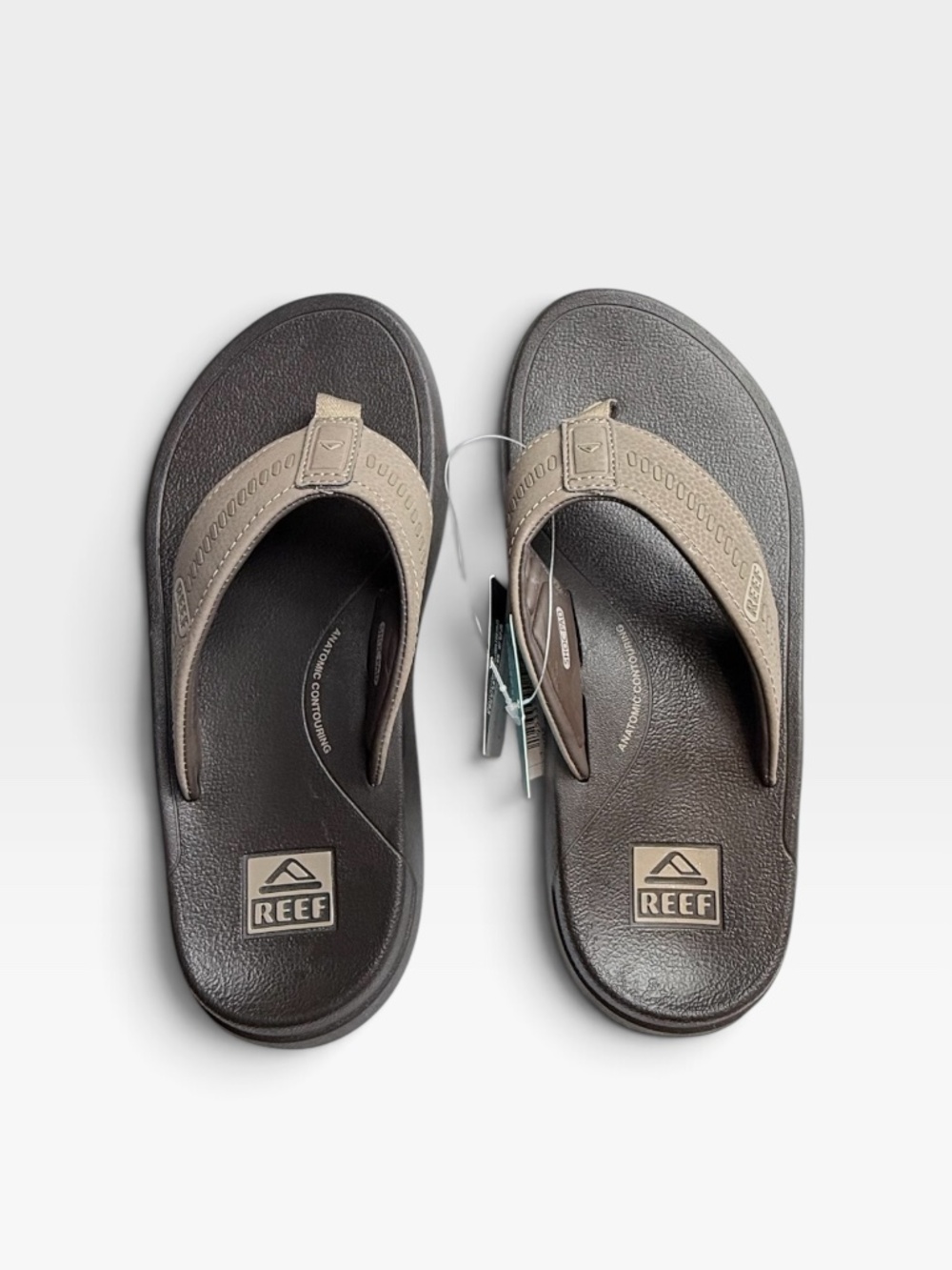 Reef Swellsole Cruiser Flip Flop Sandals Size 8 Brown Tan NWT